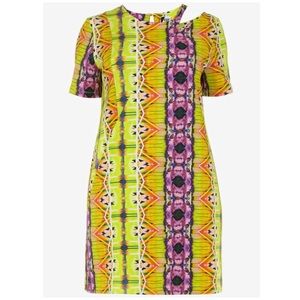 Evans scuba print shift dress Sz 18 NEW with tags